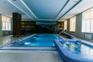 Отель MyLINE relax complex Нур-Султан Улучшенные апартаменты с сауной-1